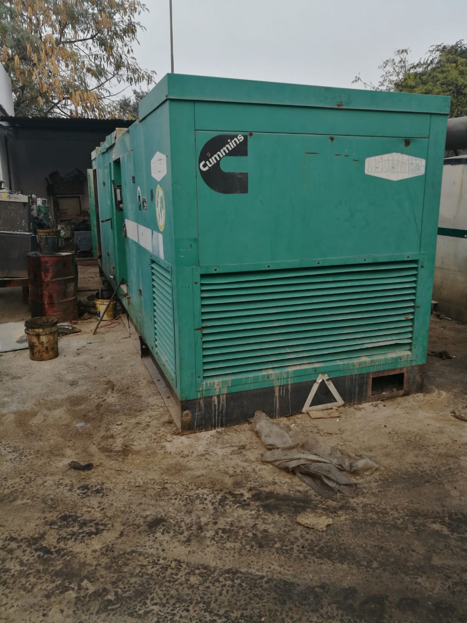 Used 500 kVA  Cummins  Silent Genset in best condition 1800 hours