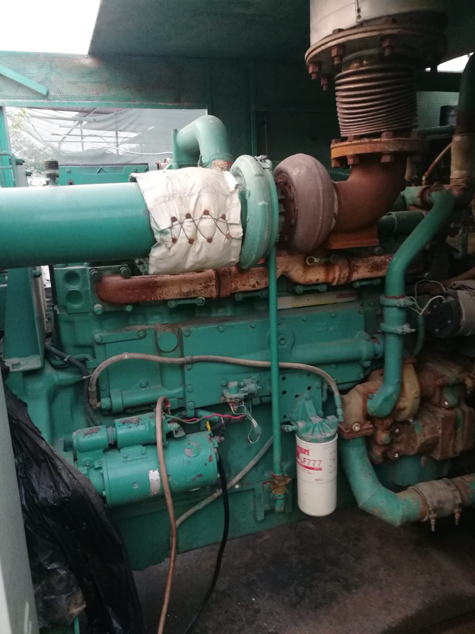 Used 500 kVA  Cummins  Silent Genset in best condition 1800 hours